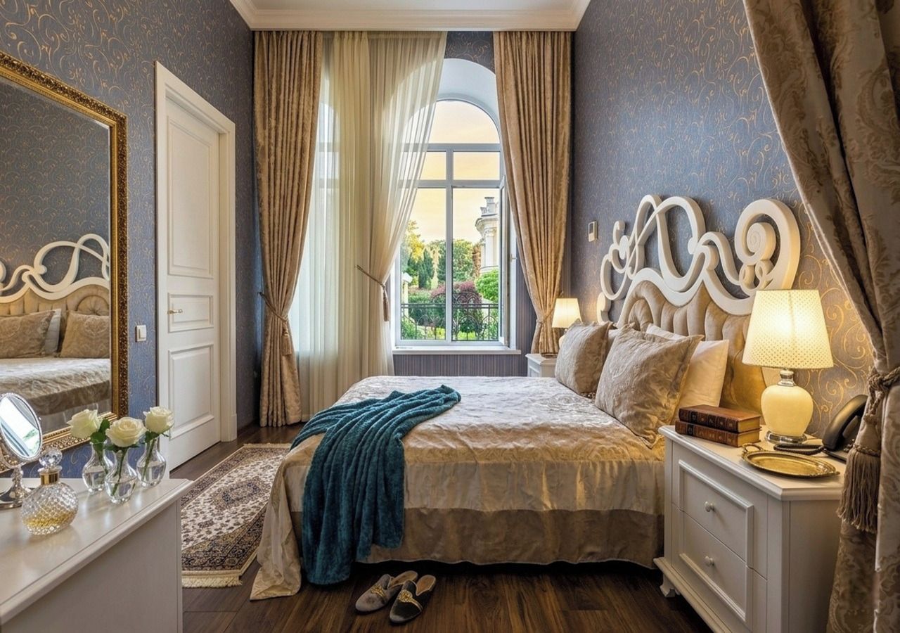 Premium bedding, minibar, desk, laptop workspace