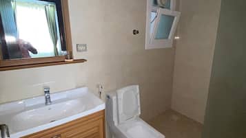 Shower, towels