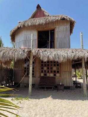 Living area - Hostal Onahu Chacahua (Villa de Tututepec de Melchor Ocampo)