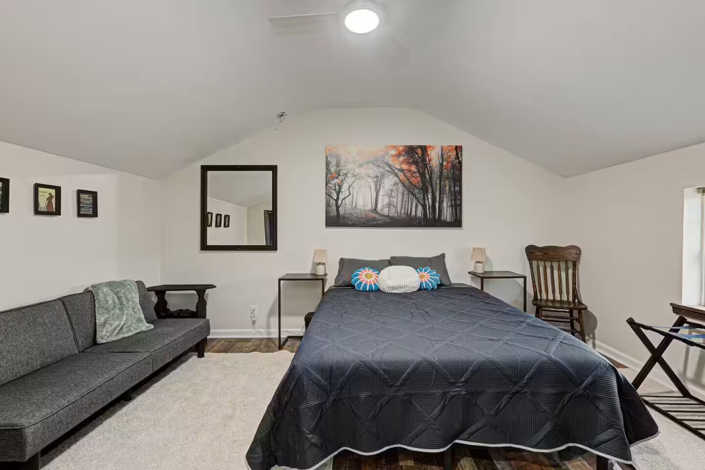 Cabaña, 2 habitaciones, cocina, vistas al lago | 2 dormitorios y tabla de planchar con plancha