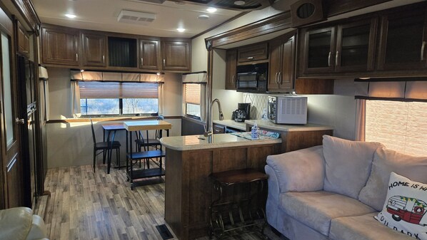 Luxury Mobile Home | Living area