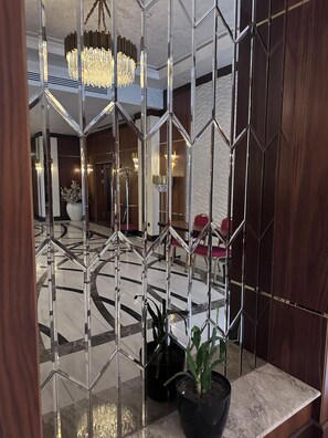 Yksityiskohta sisätiloista