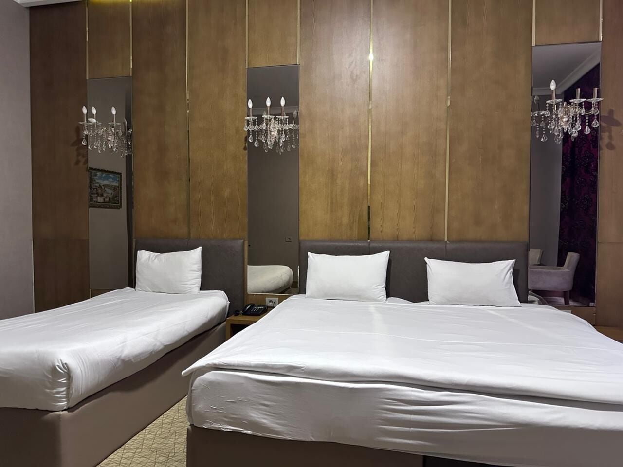 Comfort Triple Room, City View | In-room safe, individually decorated, individually furnished, desk