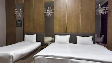 Comfort Triple Room, City View | In-room safe, individually decorated, individually furnished, desk