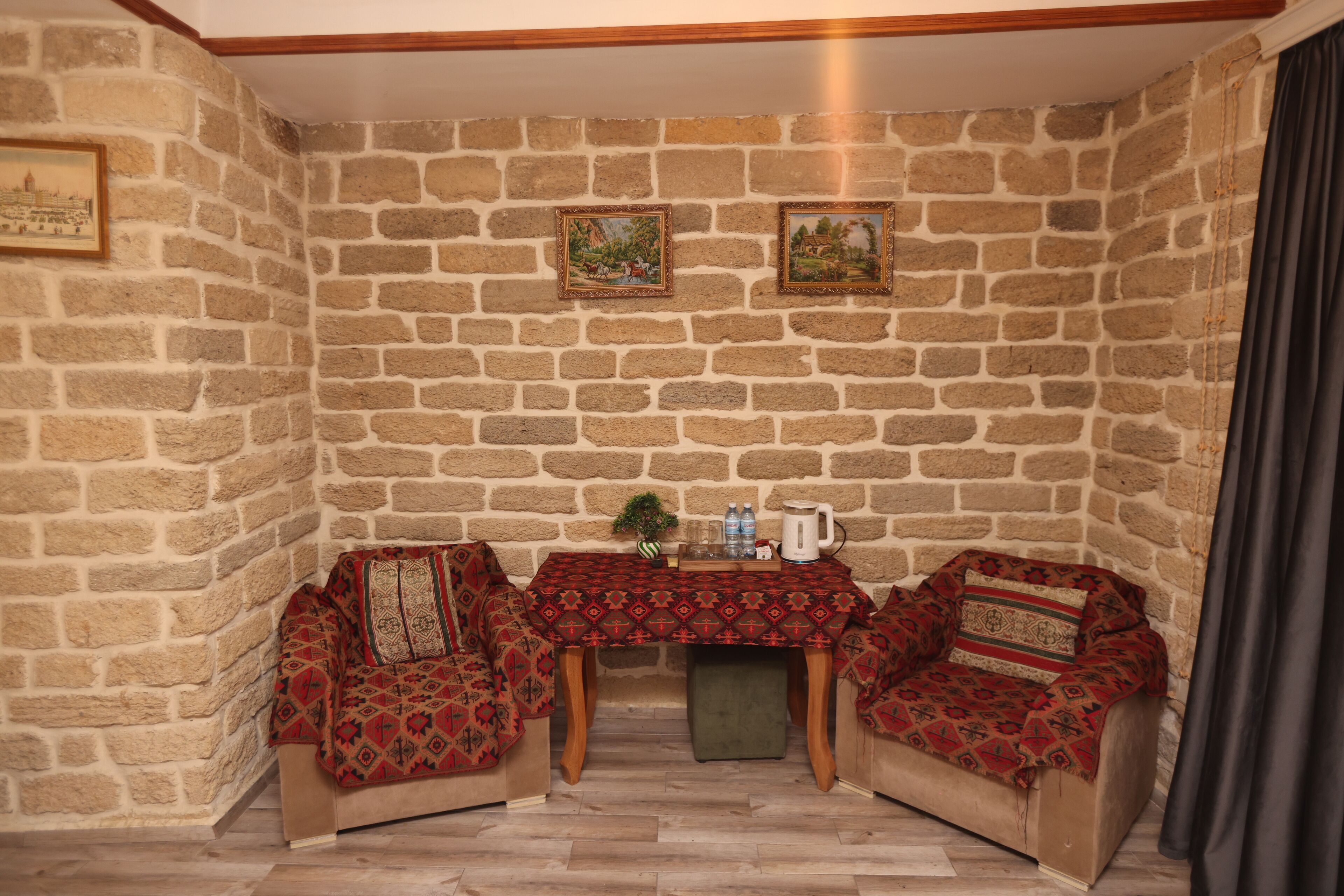 Sala de estar en el lobby