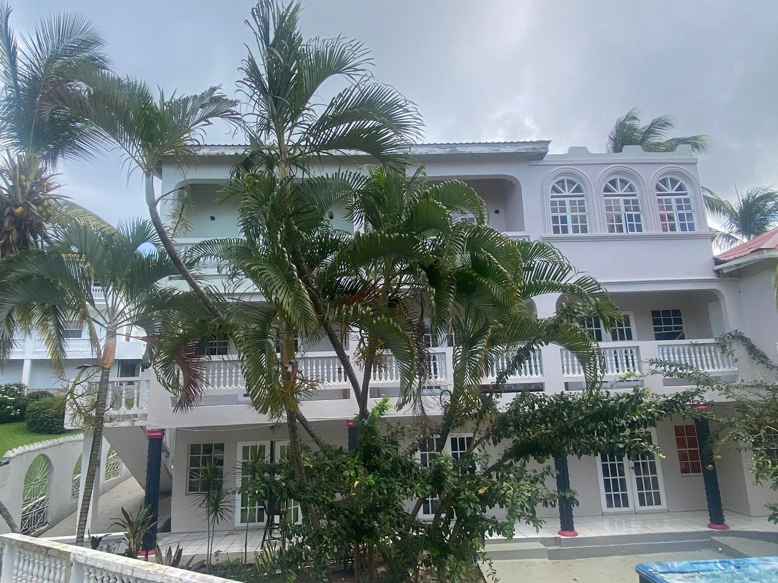 Facciata della struttura