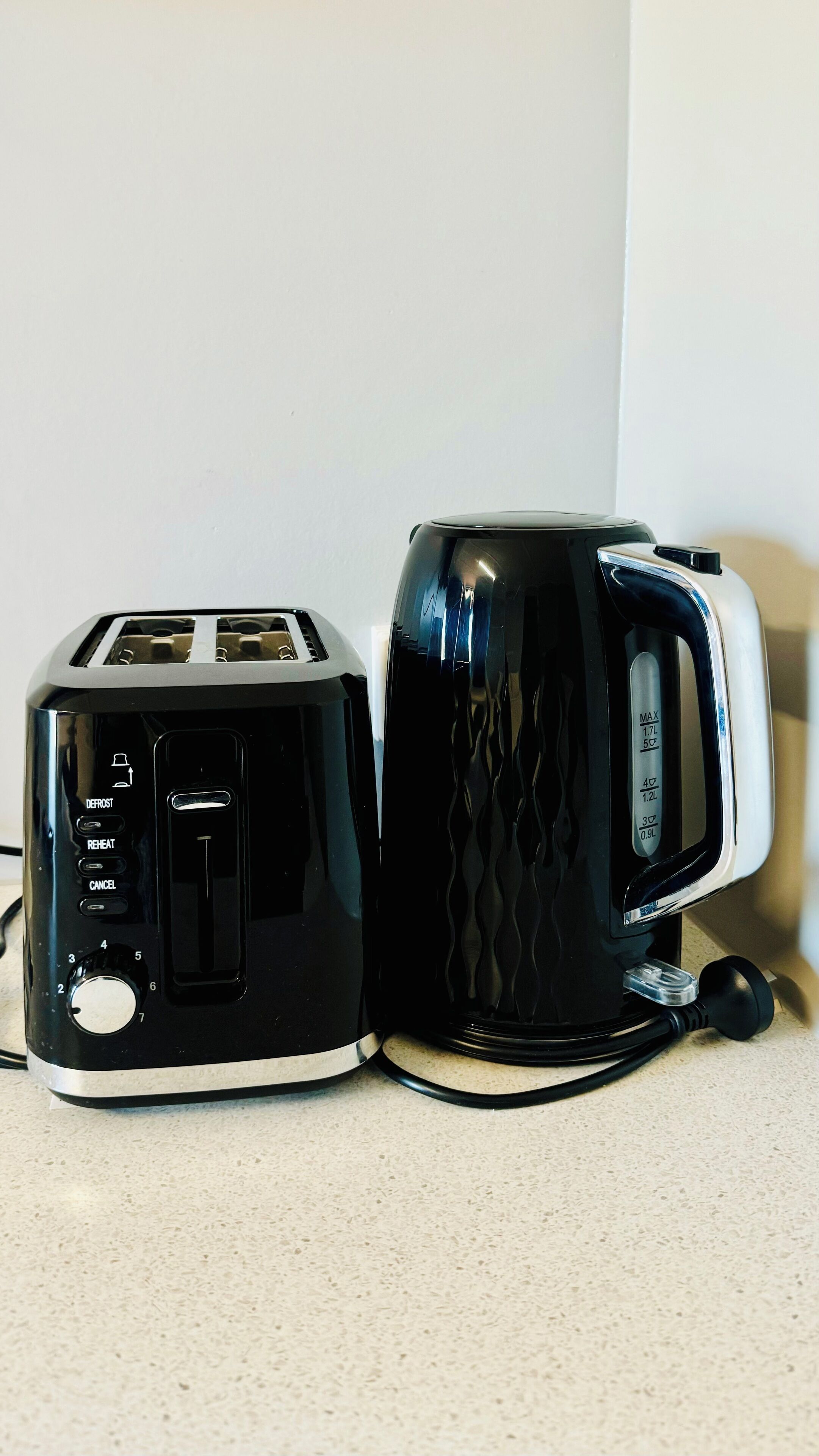 Mini-fridge, microwave, cookware/dishes/utensils