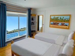 Deluxe Double or Twin Room | View from room - Dahabiya Nile sailing Luxor to Aswan (Luxor)