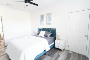 3 chambres, fer et planche Ă repasser, Wi-Fi gratuit, draps fournis