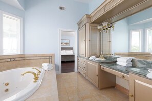 Hair dryer, soap, shampoo, toilet paper