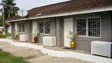 Deluxe Double Room, Pool View | Blackout curtains, soundproofing, iron/ironing board, free WiFi