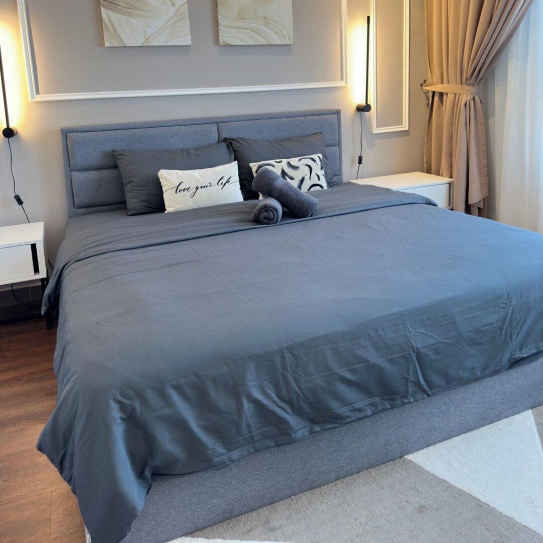 2 makuuhuonetta, silitysrauta/-lauta, Wi-Fi