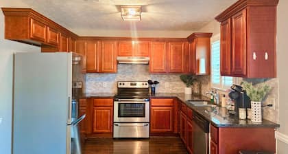 Elegant 3-Bedroom Home w/ Private Fenced Backyard