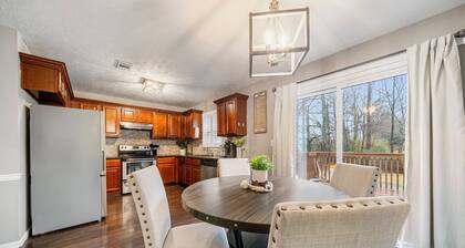 Elegant 3-Bedroom Home w/ Private Fenced Backyard