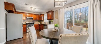 Elegant 3-Bedroom Home w/ Private Fenced Backyard