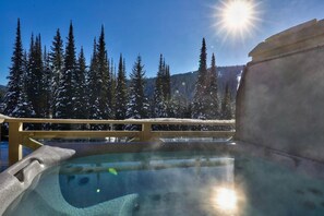 Condo, 2 Bedrooms | Outdoor spa tub - Sun Peaks Resort BC - Stones Throw Vacation Rentals (Sun Peaks)