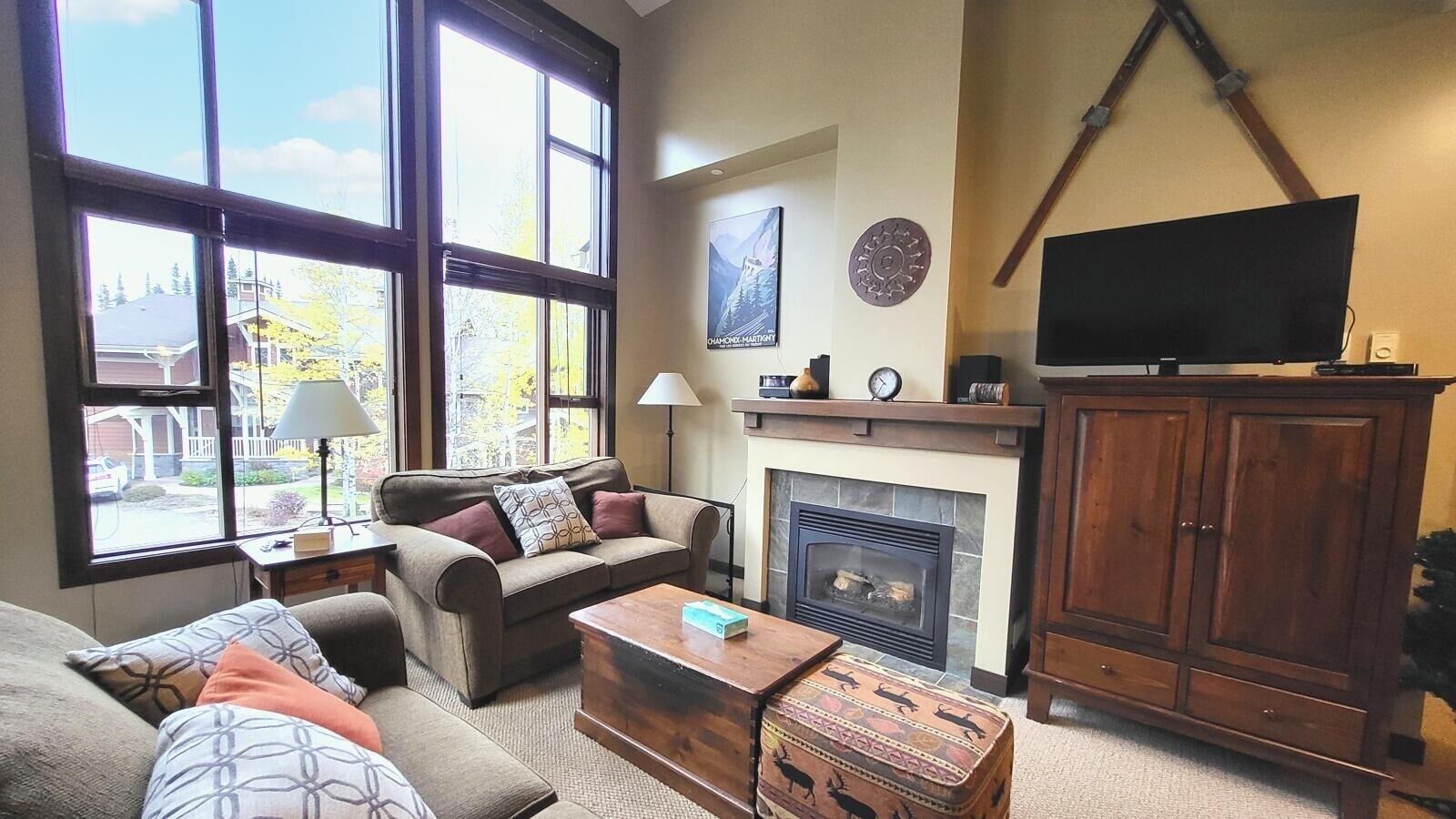 Apartment, 2 Schlafzimmer | Wohnbereich