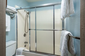 Condo, 1 Bedroom | Bathroom | Towels, shampoo - Bear Valley Condos by RedAwning (Arnold)