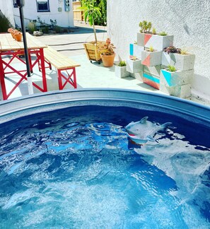 Terrace/patio - Charming 1-bedroom house in lovely Mid-City Los Angeles (Los Angeles)