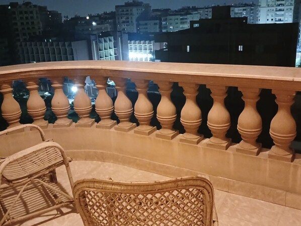 Apartment, 4 Bedrooms, Smoking, Balcony | Balcony - Charming 4 Room Apartment in Nasr City, Cairo (Cairo)