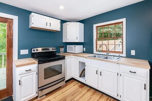 Microwave, oven, stovetop