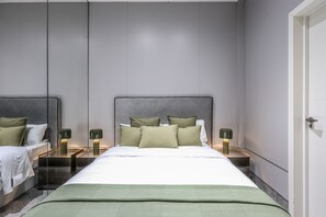 1 室のベッドルーム、WiFi (無料)、ベッドシーツ