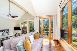 Condo, 3 Bedrooms | Living area - Telluride Ski Resort CO - Vacation Rentals (Telluride)