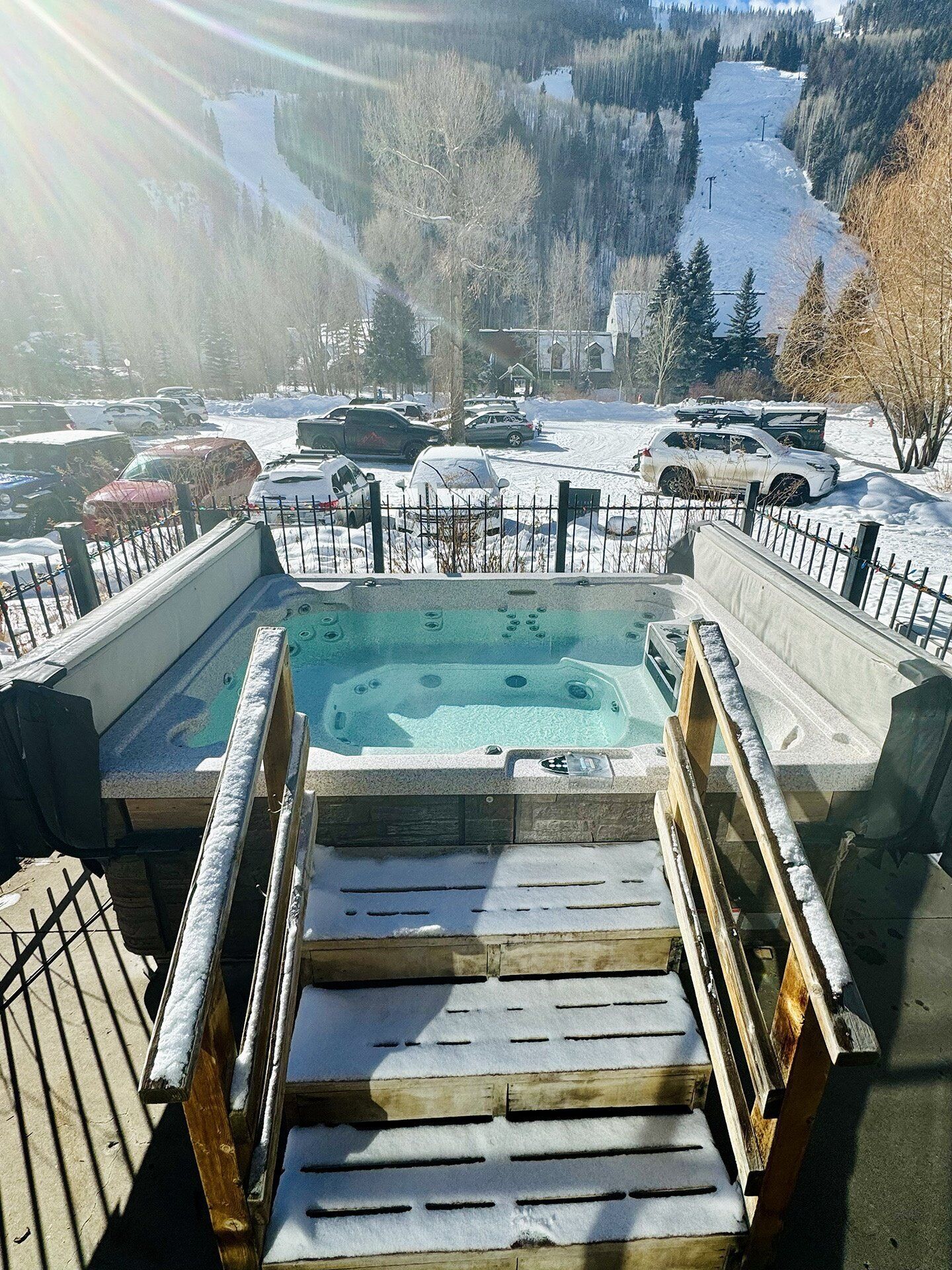 Condo, 1 Bedroom | Outdoor spa tub