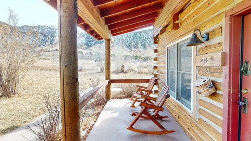 Pack Creek ~ M4 . Log Cabin at Pack Creek Ranch