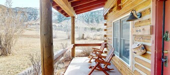 Pack Creek ~ M4 . Log Cabin at Pack Creek Ranch