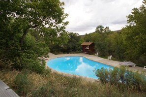 Pool - Pack Creek - M4, Log Cabin at Pack Creek Ranch (Moab)