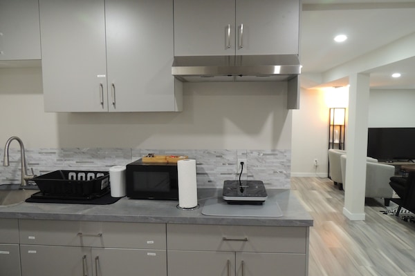 Frigorífic, microones, placa de cuina i cafetera i tetera