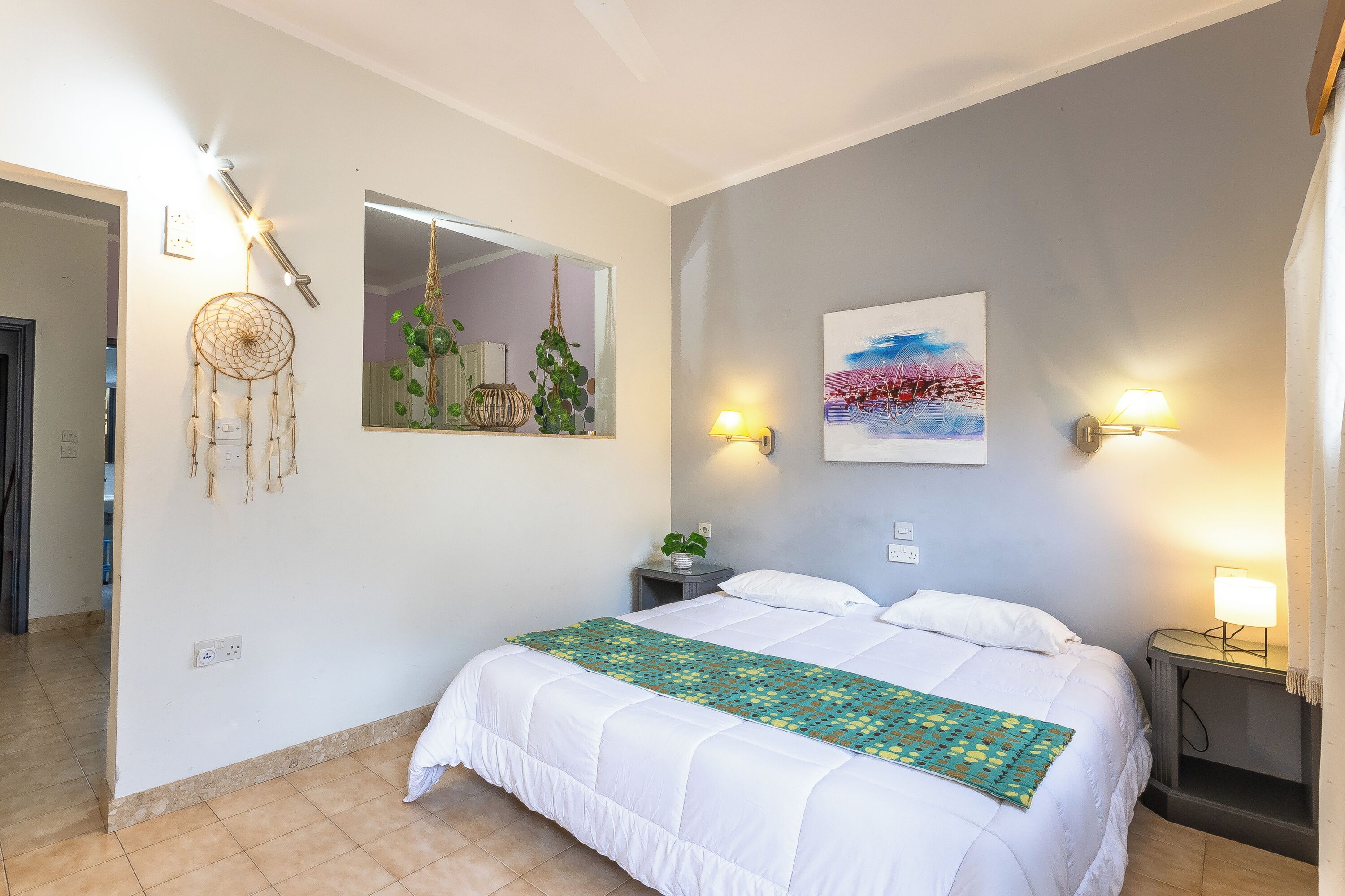 Lägenhet Standard - flera sovrum (Exiles Bay - Stefanella apart 6) | 1 sovrum, strykjärn/strykbräda, gratis wi-fi och sängkläder