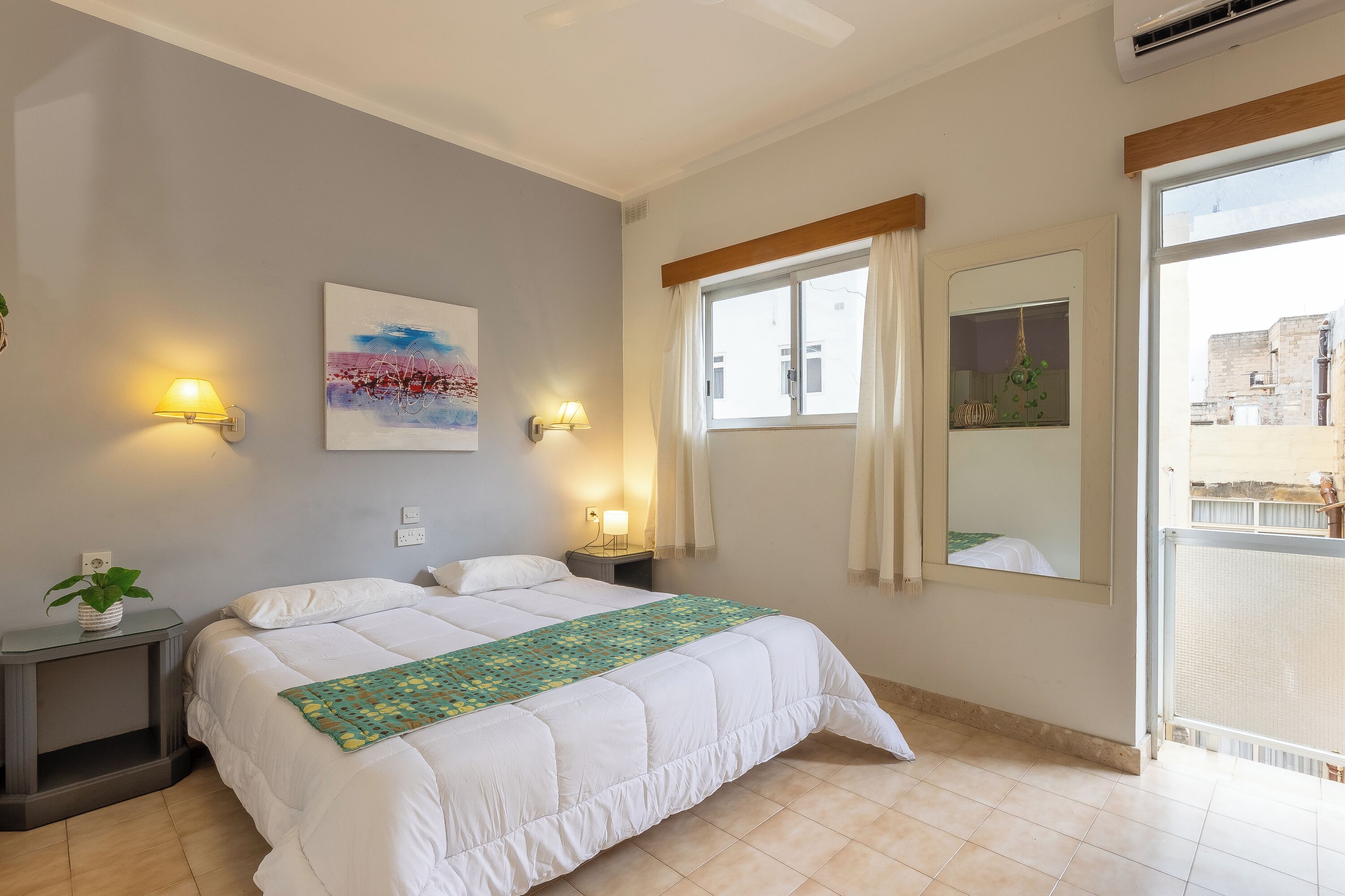 Standard Apartment, Multiple Bedrooms (Exiles Bay - Stefanella apart 6) | 1 bilik tidur, seterika/papan seterika, Wi-fi percuma, cadar katil 
