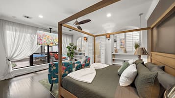 4 soverom, skrivebord, strykejern/-brett og wi-fi