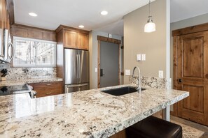 Condo, 2 Bedrooms | Private kitchen | Fridge, coffee/tea maker, toaster - Park City Ski Resort - Snow Flower Vacation Homes (Park City)