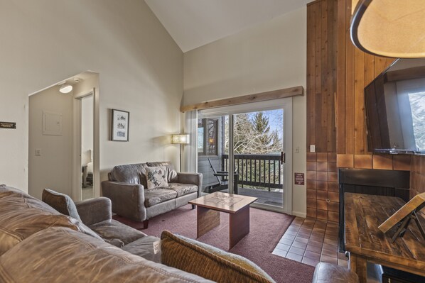 Condo, 2 Bedrooms | Living area | Smart TV - Park City Ski Resort UT - Snow Flower Vacation Homes (Park City)