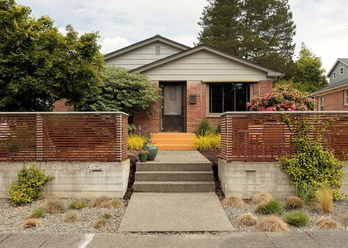Eclectic Redbrick Rambler near Japanese Gardens
