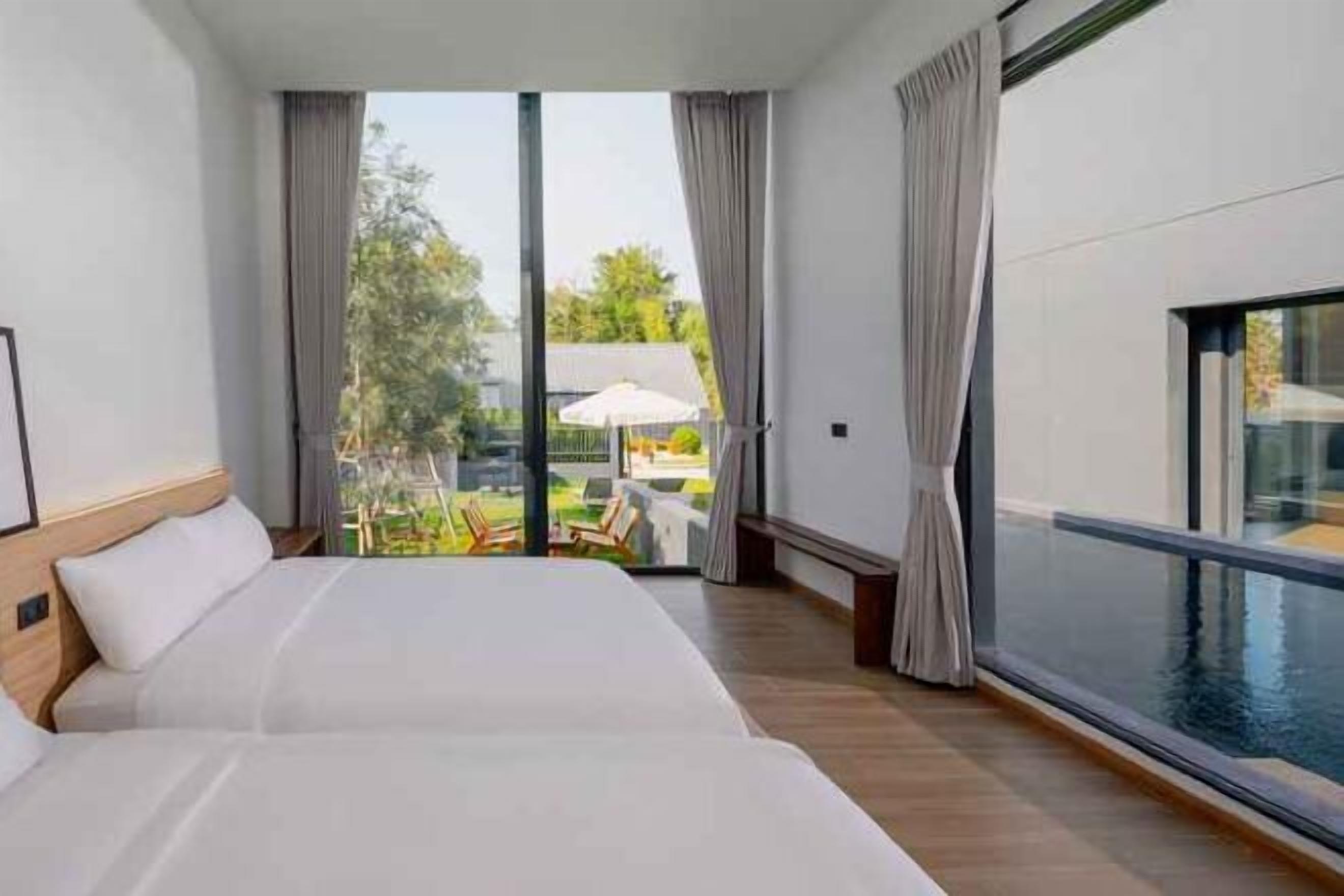 Skrivbord, gratis wi-fi och sängkläder