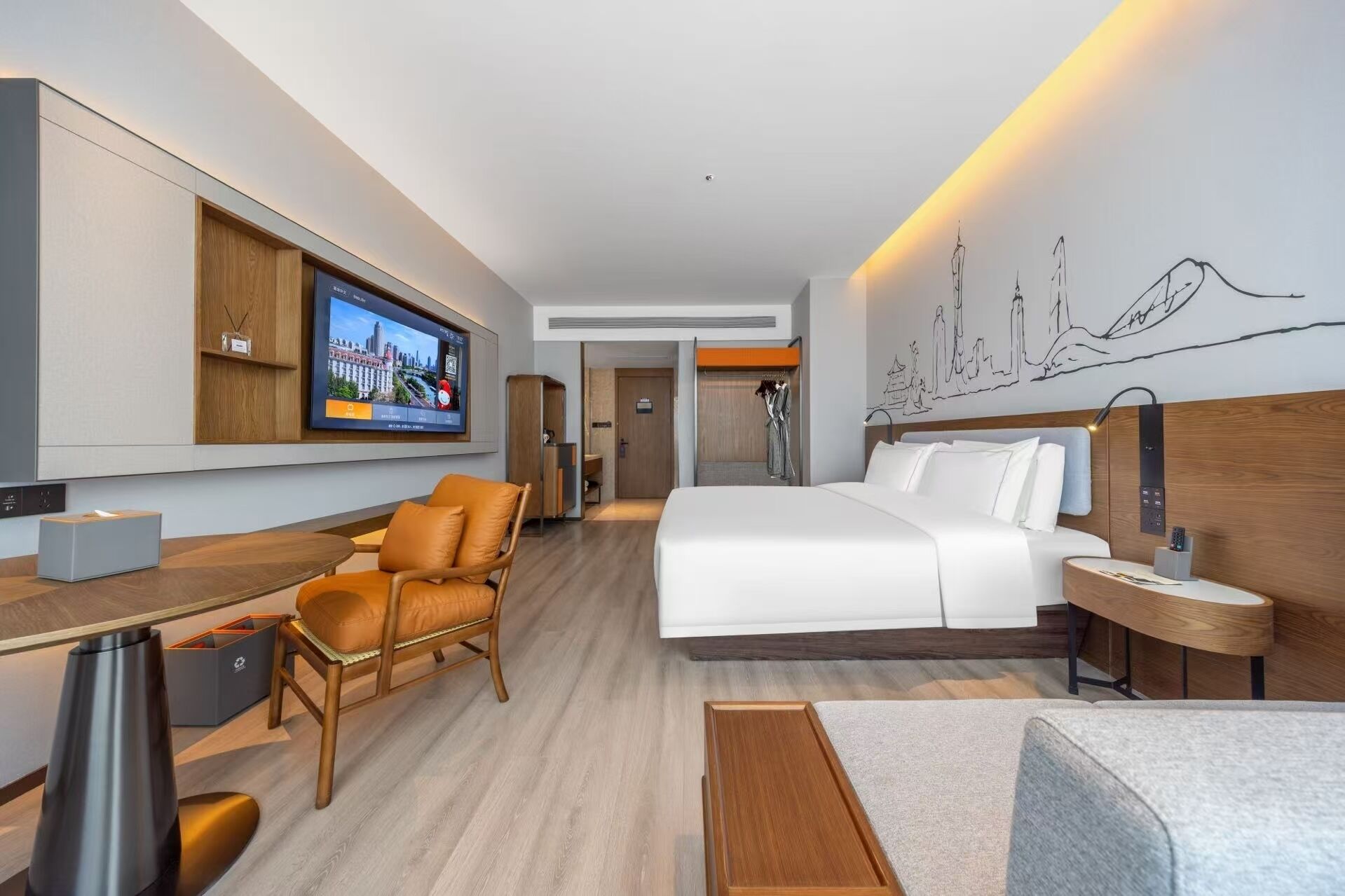 Executive Single Room | Egyptian cotton sheets, premium bedding, down comforters
