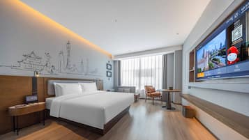 Business Single Room | Egyptian cotton sheets, premium bedding, down comforters, pillowtop beds