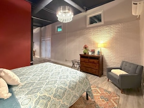 1 chambre, fer et planche à repasser, Wi-Fi, literie fournie