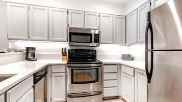 Condo, 2 Bedrooms | Private kitchen | Fridge, coffee/tea maker, toaster