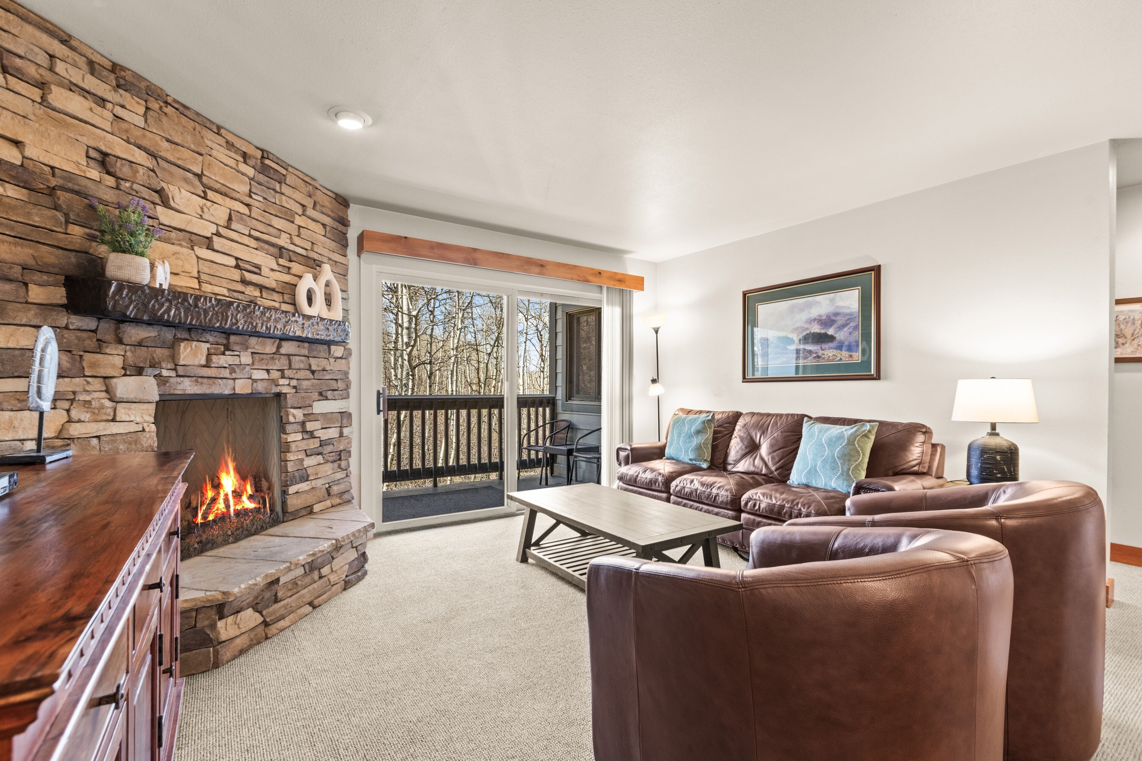 公寓客房, 2 間臥室 | 起居區