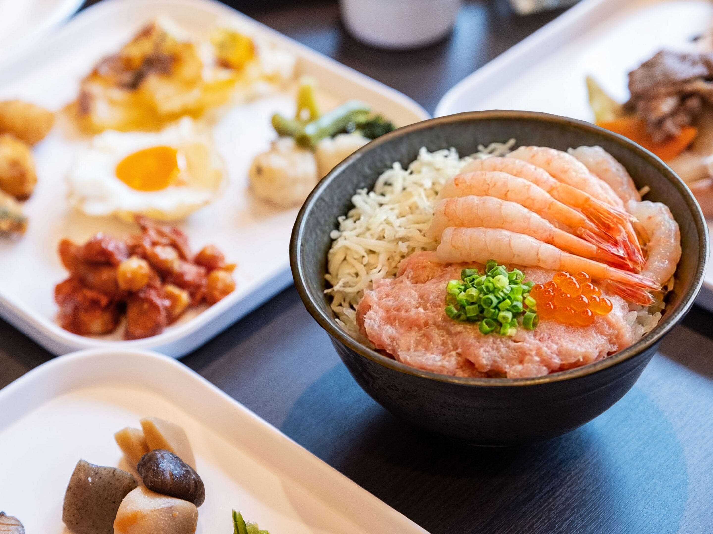 朝食ビュッフェ