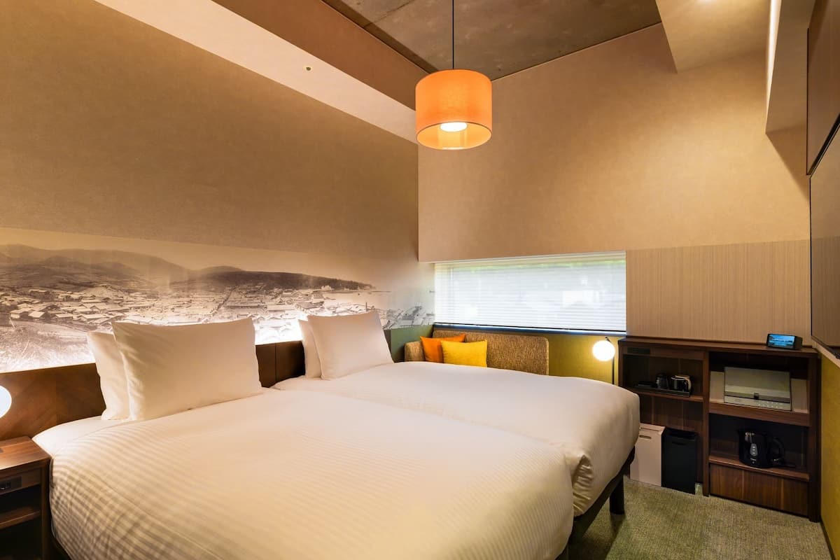 Twin kamer, niet-roken (Hollywood) | Gratis wifi, beddengoed