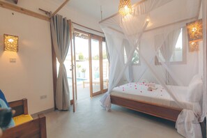 3 bedrooms - Olive House - Private Pool, AC & Wi-Fi (Nungwi)