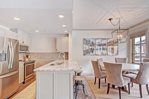 Condo, 2 Bedrooms | Private kitchen | Fridge, oven, coffee/tea maker, toaster - SkyRun Condos - Copper Mountain Resort CO (Copper Mountain)