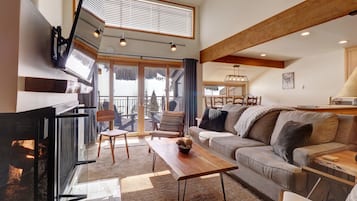 公寓客房, 2 間臥室 | 起居區