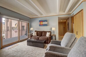 Condo, 1 Bedroom | Living area - SkyRun - Copper Mountain Resort Vacation Condos (Copper Mountain)